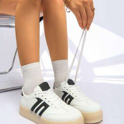 Buty Sportowe damskie 1026-4985-BL632 (12par∕36-41) biały