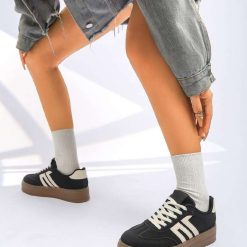 Buty Sportowe damskie 1026-4986-BL632 (12par∕36-41) czarny