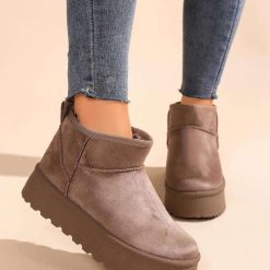Botki Zimowe EMU damskie 1026-5001-VL241 (12par∕36-41) khaki