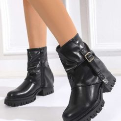 Botki damskie 1026-5025-QT121 (12par∕36-41) czarny