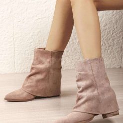 Botki damskie 1026-5035-HL42 (12par∕36-41) khaki