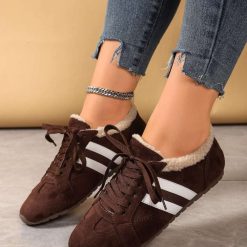Buty Sportowe damskie 1026-5055-JH553 (12par∕36-41) brązowy