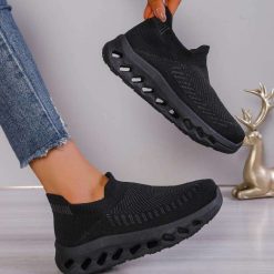 Buty Sportowe Wsuwane damskie 1026-5085-BL602 (12par∕36-41) czarny
