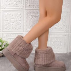 Botki Zimowe EMU damskie 1026-5086-NB692 (12par∕36-41) khaki