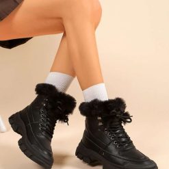 Buty Śniegowe damskie 1026-5090-NB778 (12par∕36-41) czarny
