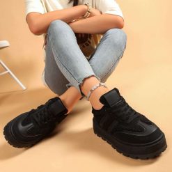 Botki damskie 1026-5096-NB771 (12par∕36-41) czarny
