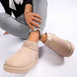 Botki Zimowe EMU damskie 1026-5098-LA330 (12par∕36-41) beżowy