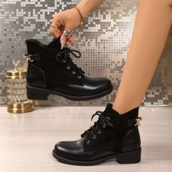 Botki damskie 1026-5099-NS570 (12par∕36-41) czarny