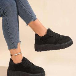 Buty Sportowe damskie 1026-5111-LA327 (12par∕36-41) czarny