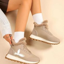 Buty Śniegowe damskie 1026-5113-NB785 (12par∕36-41) khaki