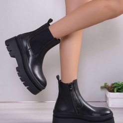 Botki damskie 1026-5141-NC1328 (12par∕36-41) czarny