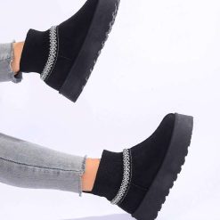 Botki Zimowe EMU damskie 1026-5154-VL258 (12par∕36-41) czarny