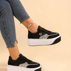 Buty Sportowe damskie 1026-5169-BL621 (12par∕36-41) czarny