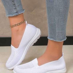 Buty Sportowe Wsuwane damskie 1026-5208-NB655 (12par∕36-41) biały