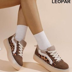 Buty Sportowe damskie 1026-5235-BL609 (12par∕36-41) panterka