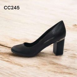 Czółenka damskie 1026-5244-CC245 (12par∕36-41) czarny