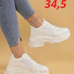Buty Sportowe damskie 1026-5254-BL608 (12par∕36-41) beżowy