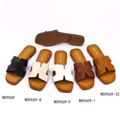 Klapki damskie Kolor do wyboru 1026-5275-WS9069 (12par∕36-41)