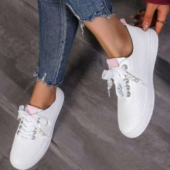 Buty Sportowe damskie 1026-5284-NB759 (12par∕36-41) różowy