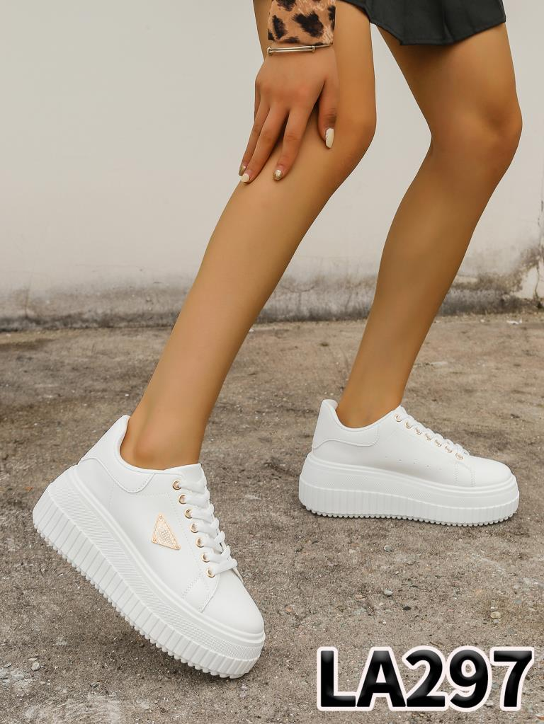 Buty Sportowe damskie 1026-5291-LA297 (12par∕36-41) biały