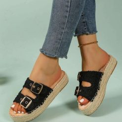 Klapki damskie 1026-5405-JH515 (12par∕36-41) czarny