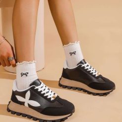 Buty Sportowe damskie 1026-5476-NB761 (12par∕36-41) czarny