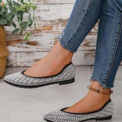 Baleriny damskie 1026-5492-ZA47 (12par∕36-41) czarny