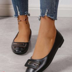 Baleriny damskie 1026-5496-ZA63 (12par∕36-41) czarny