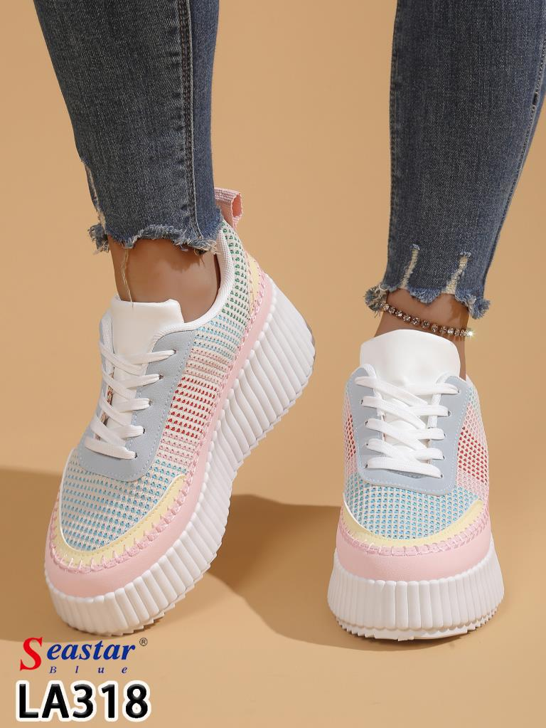 Buty Sportowe damskie 1026-5506-LA318 (12par∕36-41) wielokolorowy