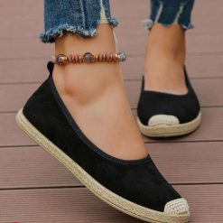 Baleriny damskie 1026-5515-NB768 (12par∕36-41) czarny