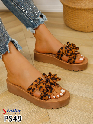 Klapki damskie 1026-5534-PS49 (12par∕36-41) panterka