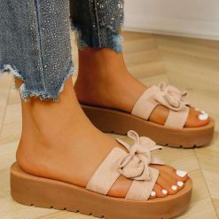 Klapki damskie 1026-5537-PS49 (12par∕36-41) khaki