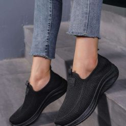 Buty Sportowe Wsuwane damskie 1026-5585-NB727 (12par∕36-41) czarny