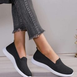 Buty Sportowe Wsuwane damskie 1026-5591-NB739 (12par∕36-41) czarny