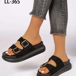 Klapki damskie 1026-5679-LL-365 (12par∕36-41) czarny