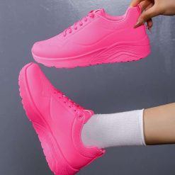 Buty Sportowe damskie 1026-5719-NB756 (12par∕36-41) fuksja