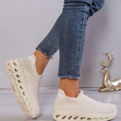Buty Sportowe Wsuwane damskie 1026-5732-BL602 (12par∕36-41) khaki