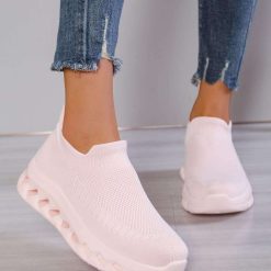 Buty Sportowe Wsuwane damskie 1026-5733-BL602 (12par∕36-41) różowy