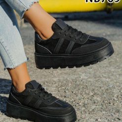 Buty Sportowe damskie 1026-5747-NB769 (12par∕36-41) czarny