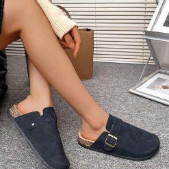 Klapki damskie 1026-5748-PS33 (12par∕36-41) czarny