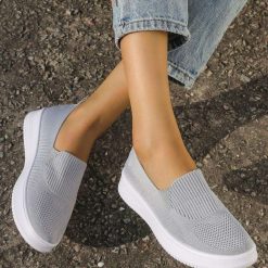 Buty Sportowe Wsuwane damskie 1026-5754-NB728 (12par∕36-41) szary