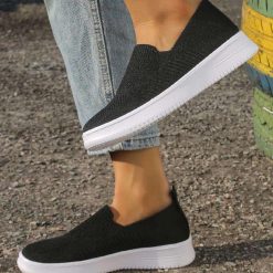 Buty Sportowe Wsuwane damskie 1026-5757-NB728 (12par∕36-41) czarny