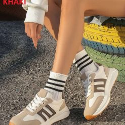 Buty Sportowe damskie 1026-5770-BL539 (12par∕36-41) khaki