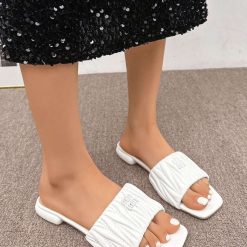 Klapki damskie 1026-5822-LL351 (12par∕36-41) biały