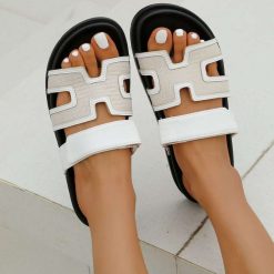 Klapki damskie 1026-5852-CK322 (12par∕36-41) biały