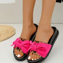Klapki damskie 1026-5854-CK331 (12par∕36-41) panterka