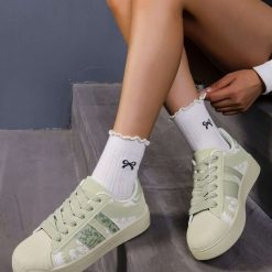 Buty Sportowe damskie 1026-5886-BL561 (12par∕36-41) zielony