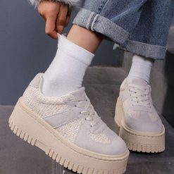 Buty Sportowe damskie 1026-5889-BL597 (12par∕36-41) naturalny