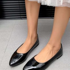 Baleriny damskie 1026-5904-ZA65 (12par∕36-41) czarny