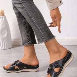 Klapki damskie 1026-5919-AI42 (12par∕36-41) czarny